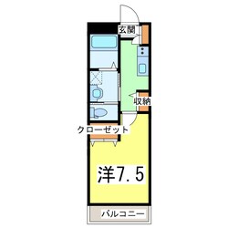 フィデールの物件間取画像